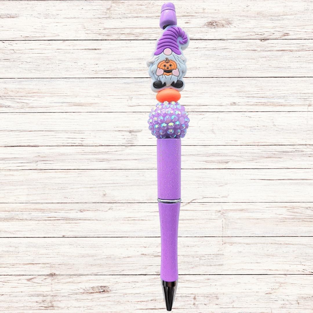 Gnome With Pumpkin Pen