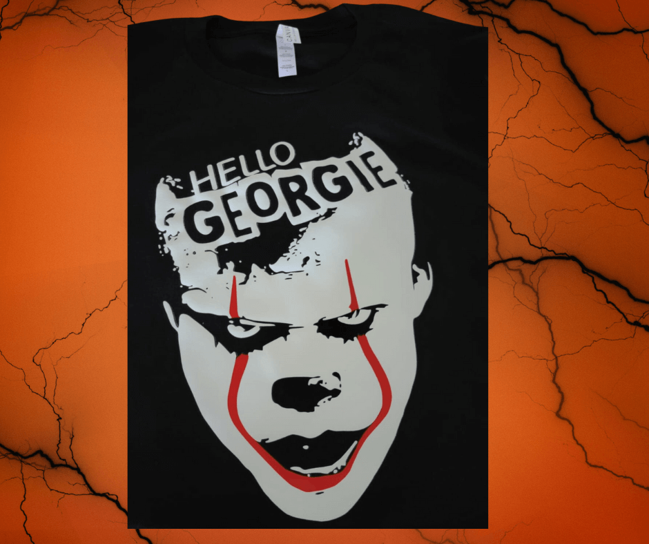 Halloween Glow In The Dark Clown T-Shirt