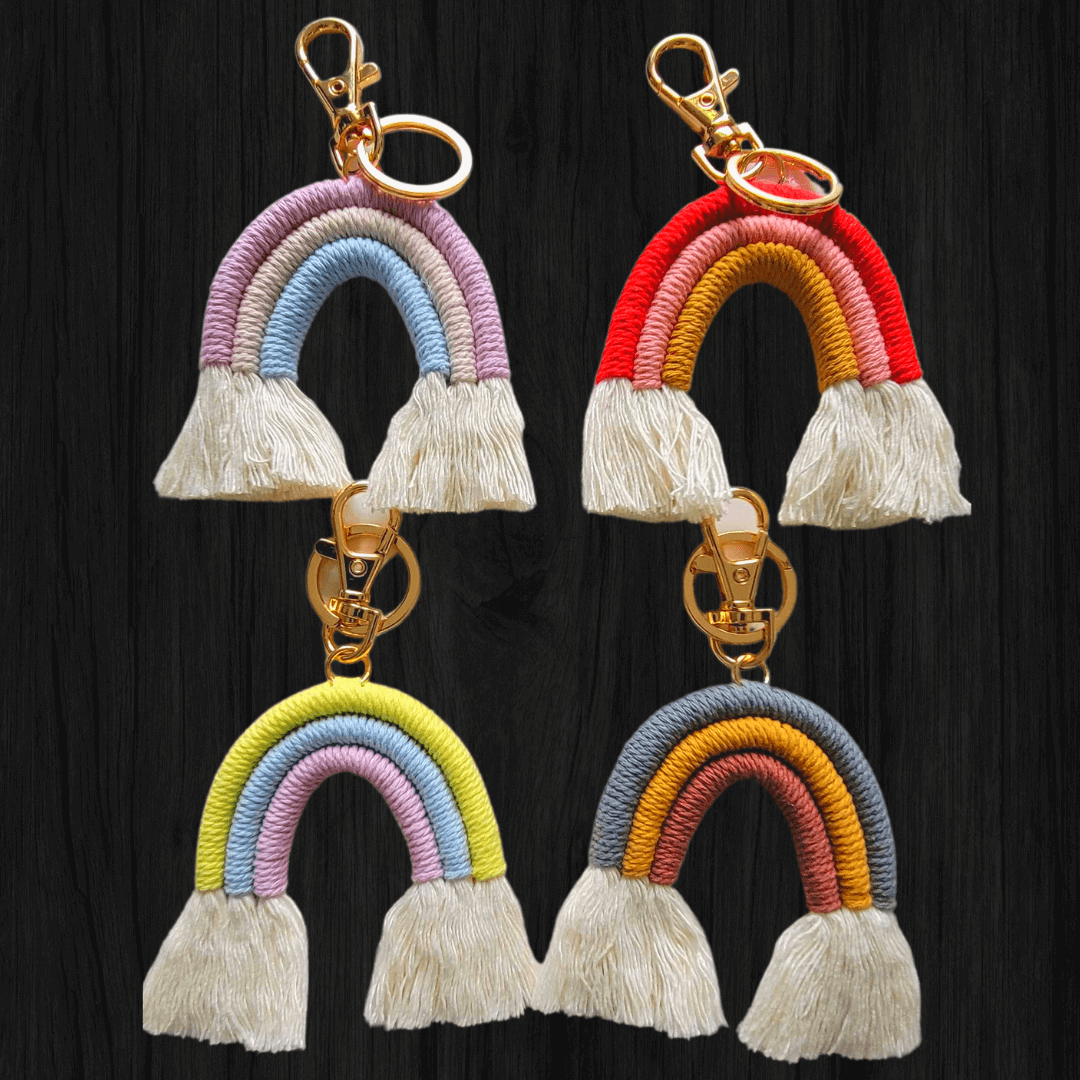 Keychains - Handmade Rainbow