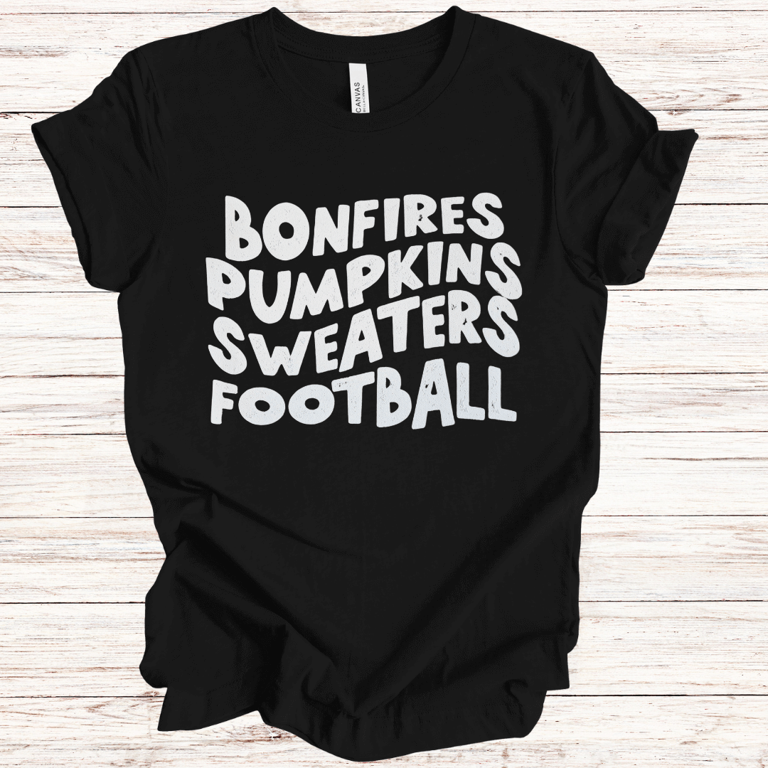 Bonfires & Football (Multiple Colors)