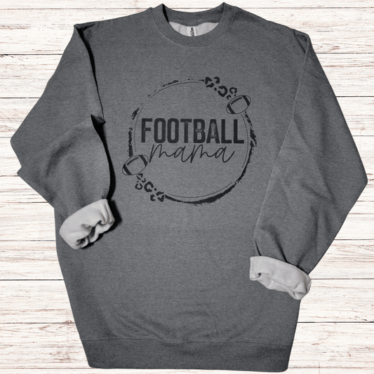 Football Mama Cozy Sweatshirt